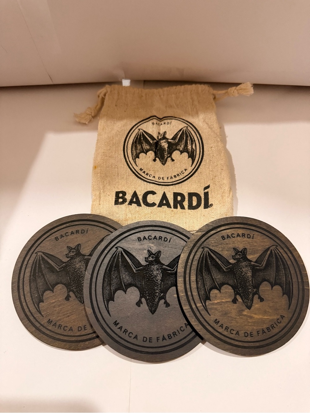 Bacardi Coasters Set of 3